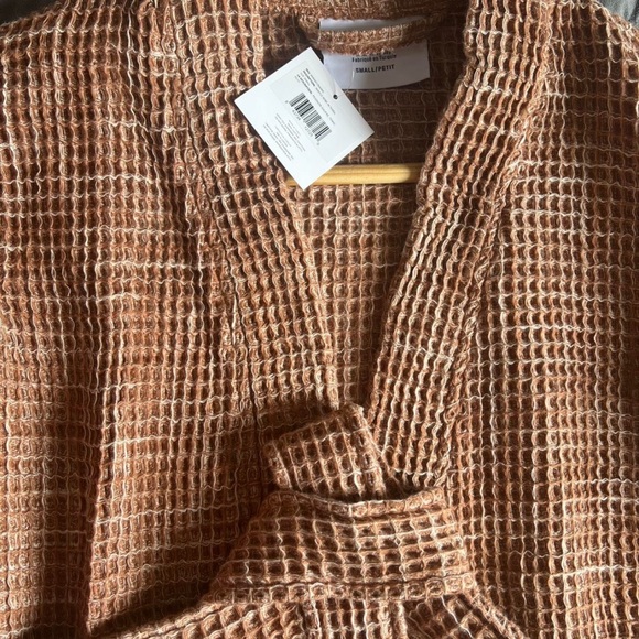 Parachute Waffle Robe Color Terra Size S - Picture 6 of 8